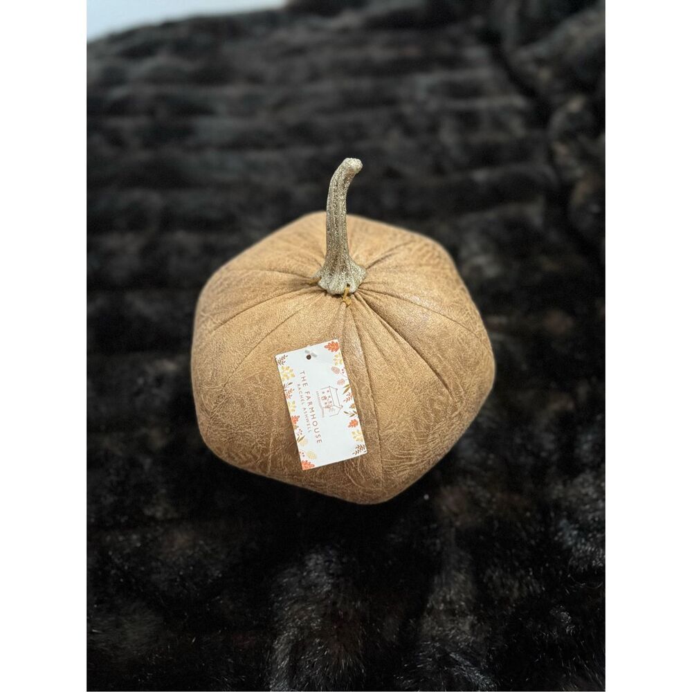 The Farmhouse by Rachel Ashwell Fall Pumpkin pillow Decor. New! Halloween